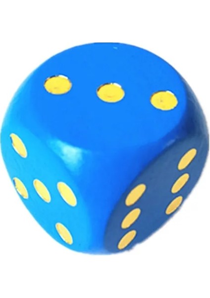 SZ-0003-5 Stilleri Ack 5 cm Büyük Ahşap Yuvarlak Oyun Zar Çocuk Aydınlanma Bilişsel Sahne Elek Eğitim Masif Ahşap Zar Oyuncaklar (Yurt Dışından)
