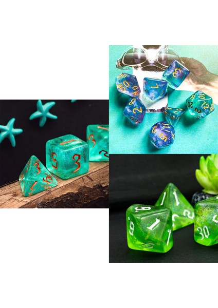 Camgöbeği Turuncu Yazı Tipi Stili Poludie Et Dnd Zar Seti D4~D20 Warhammer Dungeons And Dragons Için Çokyüzlü Zar Rol Yapma Masa Oyunu Mtg Rpg D&d Zar (Yurt Dışından)