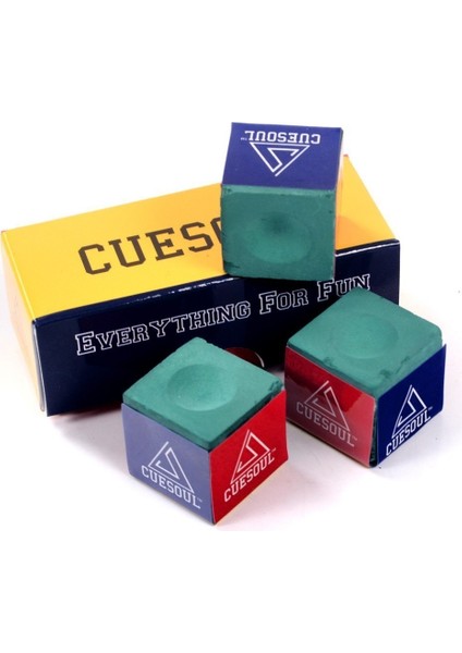 Yeşil Stil Cuesoul Et Snooker Bilardo Tebeşir Havuz Cue Tebeşir Yağı Kuru Bilardo Kaymaz Tebeşir Sarı Renk (Yurt Dışından)
