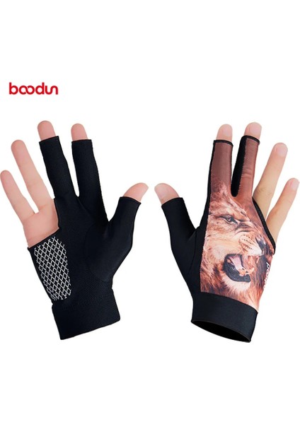 1 Adet Kahverengi L Tarzı Boodu Erkekler Kadın Bilardo Havuz Atıcılar 3 Parmak Bilardo Bilardo Eldivenleri Sağ El Bilardo Aksesuarları (Yurt Dışından)