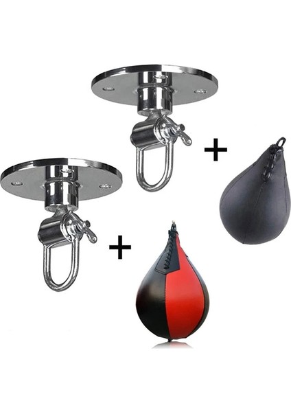 Siyah Stil N58B Kum Torbaları Döner Armut Hız Boks Topu Taban Kanca Montaj Kiti Punch Torbası Speedbag Boks Muay Thai Punch Boxe Mma Fitness (Yurt Dışından) fiyatları