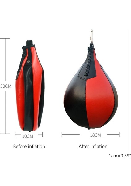 Siyah Stil N58B Kum Torbaları Döner Armut Hız Boks Topu Taban Kanca Montaj Kiti Punch Torbası Speedbag Boks Muay Thai Punch Boxe Mma Fitness (Yurt Dışından) modelleri