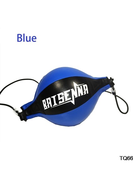 Mavi Stil Boks Topu Armut Boks Torbası Şişme Refleks Hız Topları Fitness Eğitimi Çift Uçlu Boks Hız Topu (Yurt Dışından)