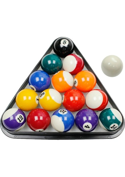 2 Inç Tarzı 1..lastik Havuz Topu Bilardo Masası Üçgen Raf Standart Boyut Bilardo Masası Raf Snooker Bilardo Aksesuarları (Yurt Dışından) modelleri