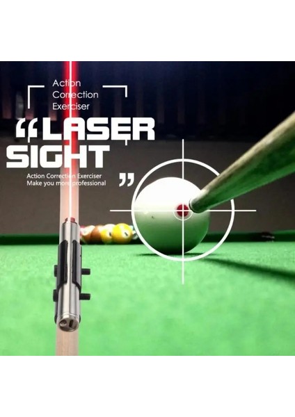 Kırmızı Stil Snooker Lazer Istaka Sight Bilardo Eğitim Ekipmanları Snooker Ipuçları Lazer Eylem Cue Uygulama Yardımı Snooker Topu Kolimatör Egzersiz (Yurt Dışından) fiyatları