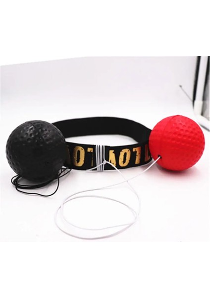 Siyah Stil Punch Için Boks Refleks Hız Topu Mma Sanda Boksör Yükseltme Tepki Kuvveti El Göz Eğitimi ve Muay Thai Egzersizi Teşekkürler (Yurt Dışından)
