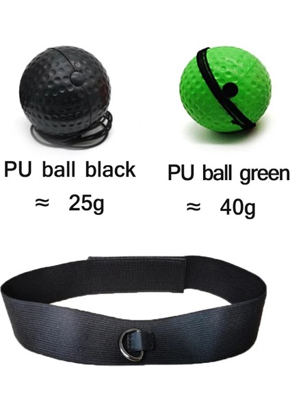 Ordu Yeşili Tarzı Boks Refleks Hız Yumruk Topu Mma Sanda Boksör Yükseltme Reaksiyon Kuvveti El Göz Eğitim Seti Stres Spor Salonu Boks Muay Thai Egzersiz (Yurt Dışından)