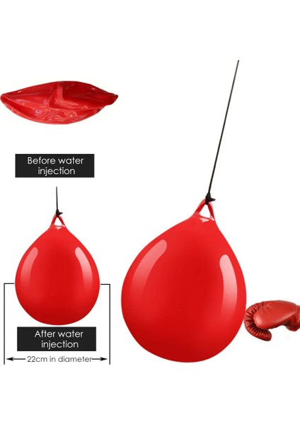 Kırmızı Stil Pu Deri Boks Boks Torbası Speedball Tavan Topu Spor Hız Boks Torbaları Yumruk Egzersiz Fitness Eğitim Topları Ekipmanları (Yurt Dışından) fiyatları