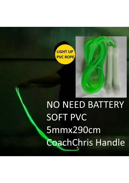 Ra Sert Boncuklar 2.9m Tarzı Gece Ipleri 5mm x Pvc Acele Coa Ra Kolu Sert Boncuk Ipi Atlama Ipi Atlama Ipi (Yurt Dışından) indirimleri