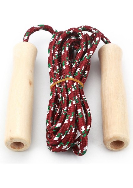 Rastgele Renk Stili 1 Adet Rastgele Renk Spor Atlama Ipi Uygulama Hız Atlama Ahşap Kavrama Kolu Çocuk Çocuk Fitness Eğitim Ekipmanları 2.4 M (Yurt Dışından) fırsatları