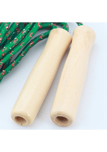 Rastgele Renk Stili 1 Adet Rastgele Renk Spor Atlama Ipi Uygulama Hız Atlama Ahşap Kavrama Kolu Çocuk Çocuk Fitness Eğitim Ekipmanları 2.4 M (Yurt Dışından) indirimleri