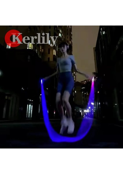 Mavi Stil Aydınlık Atlama Ipleri Gece Parlayan Atlama Spor Çocuklar Atlama Ipi Pvc Ayarlanabilir Ev Okul Çocukları Egzersiz Ipi Kerlily (Yurt Dışından) fiyatları