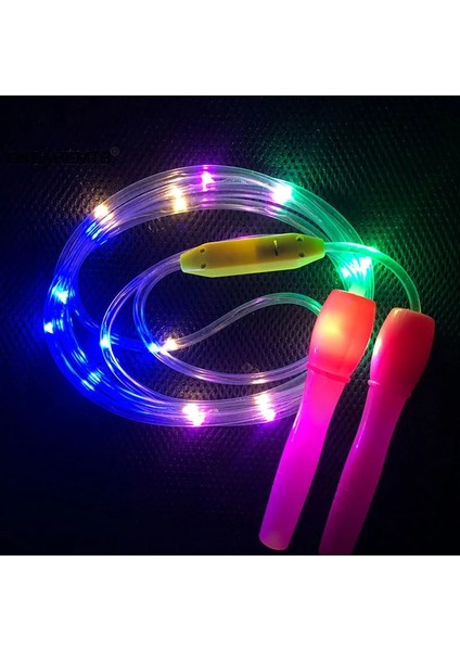 Rastgele Renk Stili LED Işıklı Atlama Ipleri Çocuklar Için Ip Atlama Kablosu Gece Egzersiz Fitness Eğitimi Spor Mj (Yurt Dışından) fiyatları