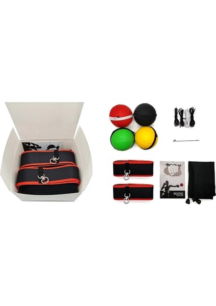 Açık Yeşil Tarzı Başa Monte Boks Topu Seti Refleks Hız Yumruk Tepki Kuvvetini Geliştirmek El-Göz Eğitimi Muay Thai Boxe Boks Topu Fitness (Yurt Dışından)