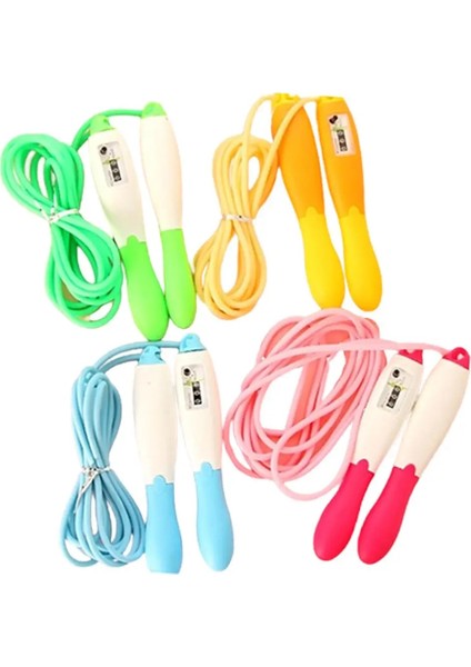 Sarı Stil Spor Vücut Geliştirme Fitness Çocuklar Plastik Saplı Atlama Teli Sayma Ip Atlama Ipi (Yurt Dışından) fırsatları