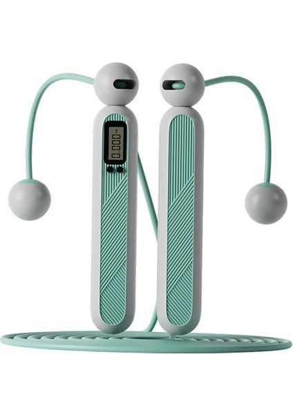 Mavi Stil Sıçrayan Ip Atlama Ipi, Zıplamalı Ip Atlama Ipi, Fitness Için Anti Saplı Ücretsiz Kablosuz Ip Eğitimi, Kadınlar, Çocuklar Için (Yurt Dışından)