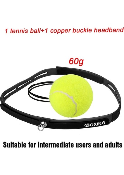 60G Top Seti B Stili Boks Refleks Hız Yumruk Topu Sanda Boxer Yükseltme Reaksiyon Kuvveti El Göz Eğitim Seti Stres Spor Salonu Boks Muay Thai Egzersiz (Yurt Dışından)