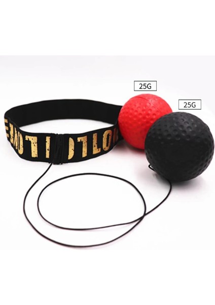 2 Adet 25G Top Seti Stili Boks Refleks Hız Yumruk Topu Mma Sanda Boksör Yükseltme Reaksiyon Kuvveti El Göz Eğitim Seti Stres Spor Salonu Boks Muay Thai Egzersiz (Yurt Dışından)