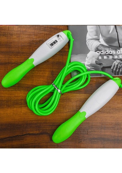 Yoga Bandı Stili Sayaç Sporları ile Ayarlanabilir Atlama Ipleri Fitness Ince Hız Sayma Atlama Ipi Sünger Kolu Atlama Tel Fitness Ekipmanları (Yurt Dışından) fırsatları