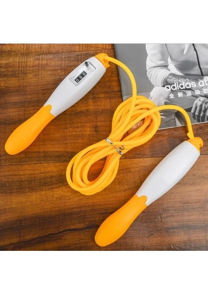 Yoga Bandı Stili Sayaç Sporları ile Ayarlanabilir Atlama Ipleri Fitness Ince Hız Sayma Atlama Ipi Sünger Kolu Atlama Tel Fitness Ekipmanları (Yurt Dışından) indirimleri