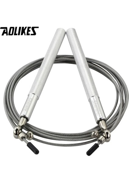 Gümüş Tarzı Fitness Hız Atlama Ipi Crossfit Ip Atlama Ipleri Pro Bilyalı Rulmanlar Kaymaz Kolları Spor Ağırlıklı Eğitim Profesyonel (Yurt Dışından)