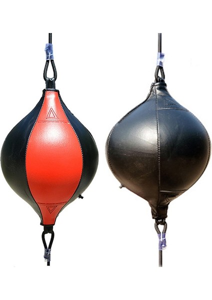 Siyah Stil Boks Topu Pu Armut Boks Torbası Refleks Hız Topları Muay Thai Punch Boxe Mma Fitness Spor Ekipmanları Eğitim Yetişkinler Şişme (Yurt Dışından)