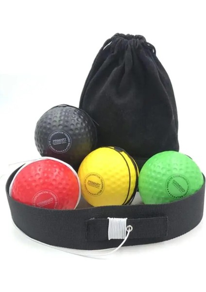4 Adet Tüm Renkler Stili Yeni Yükseltme Boks Reaksiyon Topu Reaksiyon Hızını Artırın El Göz Eğitimi Muay Thai Spor Egzersizi 4 Renkli Tam Set G (Yurt Dışından)