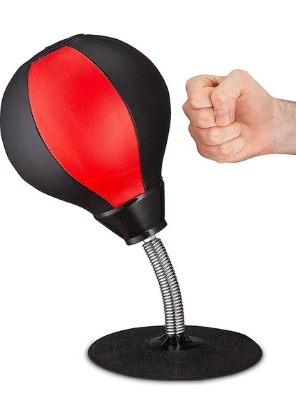 Kırmızı Stil Şişme Hız Refleks Eğitim Yumruk Topu Pu Masaüstü Boks Topu Stres Giderici Boks Torbası Muay Tai Tai Egzersiz Ekipmanları (Yurt Dışından) fiyatları