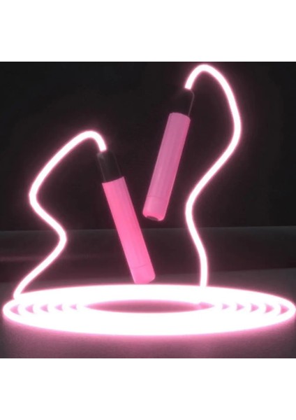 Yeşil Stil 2.8 M Ayarlanabilir Gece Parlayan Ip Atlama Ipi Aydınlık Atlama Ipleri Egzersiz LED Işık Up Açık Fitness Eğitimi Spor Malzemeleri (Yurt Dışından) modelleri