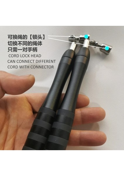 Ip Mavi 6mm 2,9m Stil 3 Set Halat Hızlı Anahtarı Tıklayın Çapraz Ip Durumda Ağır Pu Çelik Kordon Spor Crossfit Atlama Atlama Ipi (Yurt Dışından) fiyatları