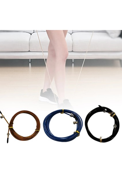 Mavi Stil 2.8m Atlama Ipleri Egzersiz Atlama Çelik Tel Spor Salonu Aksesuar Egzersiz Evrensel Hızlı Hızlı Eğitim Vida ile Değiştirilebilir (Yurt Dışından) fırsatları