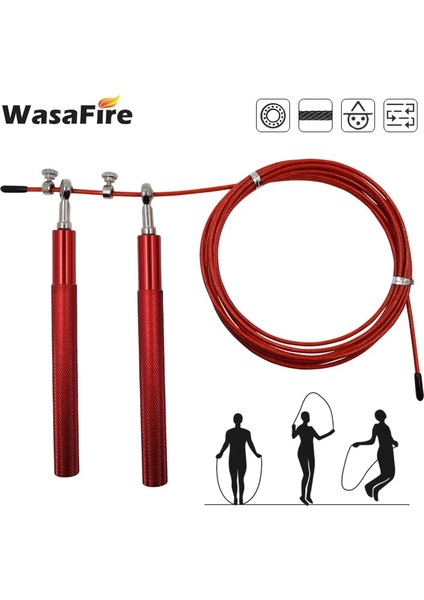 Siyah Stil 3m Hız Atlama Ipi Çelik Tel Ayarlanabilir Atlama Ipi Ev Spor Salonu Crossfit Fitness Ekipmanları Eğitim Boks Sporları Için (Yurt Dışından) fiyatları