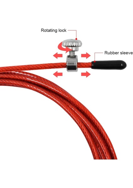 Siyah Stil 3m Hız Atlama Ipi Çelik Tel Ayarlanabilir Atlama Ipi Ev Spor Salonu Crossfit Fitness Ekipmanları Eğitim Boks Sporları Için (Yurt Dışından) indirimleri