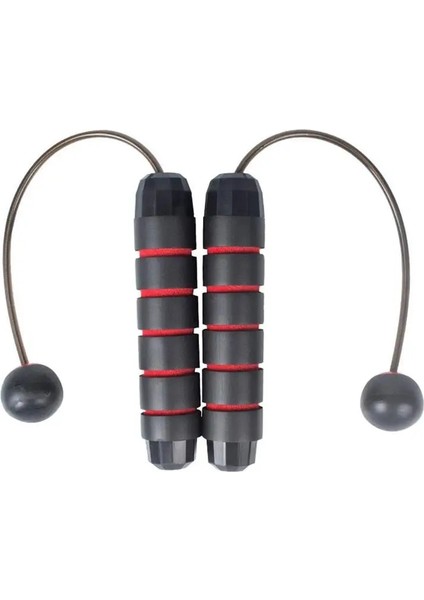 Kırmızı Stil Taşınabilir Hafif Akülü Top Atlama Ipi Fitness Profesyonel Yağ Ip Atlama Ipi Yanan Egzersiz Sporları Crossfit Ip Atlama Ipi (Yurt Dışından)