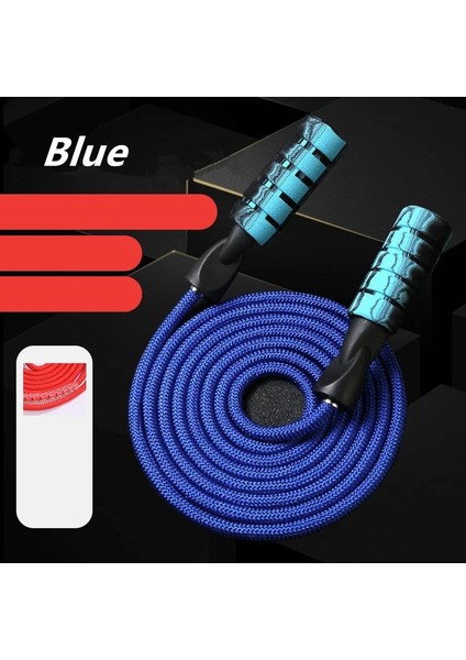 Mavi Stil 3m Atlama Ipi Spor Oklava Fitnes Ip Atlama Boks Atlama Ipi Erkekler Evde Egzersiz Eğitmen Vücut Geliştirme Kaybı Kilo (Yurt Dışından)