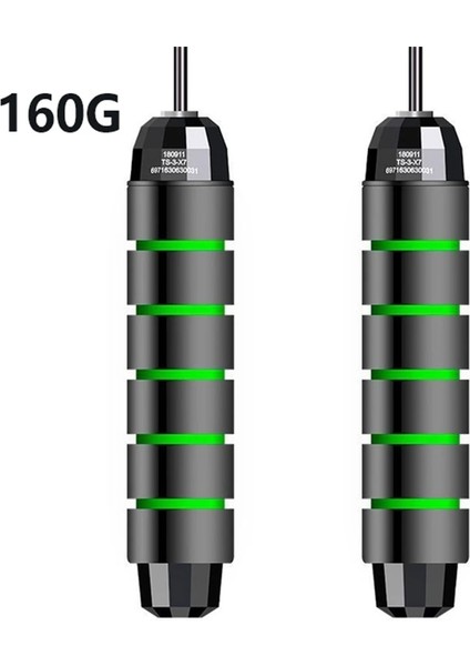 Yeşil 160G Tarzı 3m Rulman Atlama Ipi Dolaşmayan Atlama Ipi Hızı Crossfit Cuerda Para Saltar Ekipmanları Atlama Ayarlanabilir Atlama Ipi (Yurt Dışından)