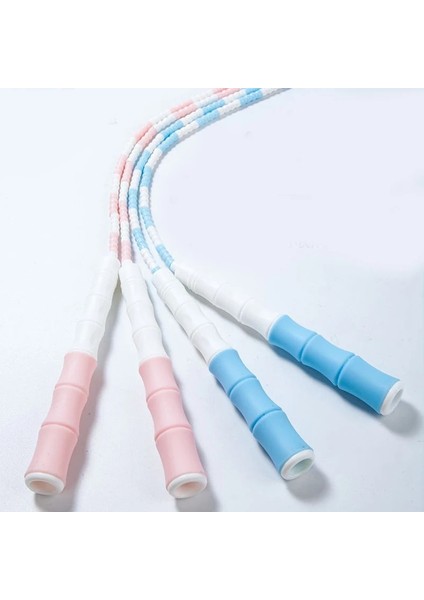 Açık Mavi Stil Çocuklar Için Kaymaz Saplı 2.8m Atlama Ipi Çocuklar Için Çok Fonksiyonlu Pratik Dayanıklı Dayanıklı Ip Atlama Ipi Ayarlanabilir (Yurt Dışından) modelleri