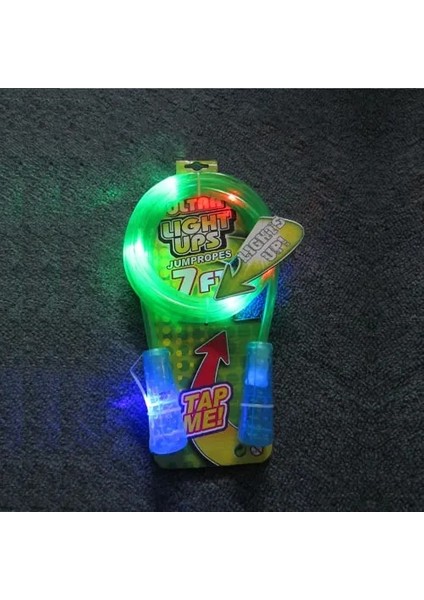 Yeşil Stil LED Işık Ip Atlama Ipi Adam Kadın Çocuklar Için Atlama Ipi Hız Kardiyo Spor Salonu Egzersiz Fitness Ip Atlama Ipi Çapraz Fit Egzersiz (Yurt Dışından)