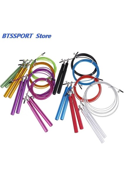 Yeşil Stil Ort Hız Atlama Ipi Bilyalı Rulman Metal Kolu Atlama Paslanmaz Çelik Kablo Fitness Ekipmanları 8 Renk (Yurt Dışından) fiyatları