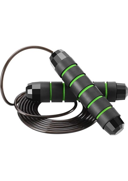 Yeşil Stil Rulman Atlama Ipi Crossfit Dolaşmayan Atlama Ayarlanabilir Ip Atlama Ipi Hız Spor Salonu Ev Egzersiz Fitness Egzersiz Eğitim Dişli (Yurt Dışından)