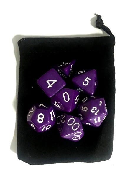 Turuncu Zar Blackbag Stili 7pclot Kadife Zar Çantalı Zar Seti D4, D6, D8, D10, D10%, D12, D20 Masa Oyunu, Dnd, Rpg Zxh Için Renkli Aksesuarlar (Yurt Dışından)