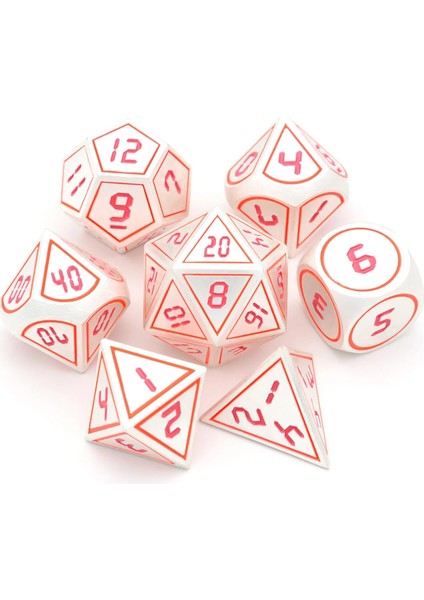 F Stili Zindanlar ve Dragon Için Siyah Çantalı Metal Zar Dnd Rpg Mtg Oyunları D4 D6 D8 D10 D% D12 D20 (Yurt Dışından)