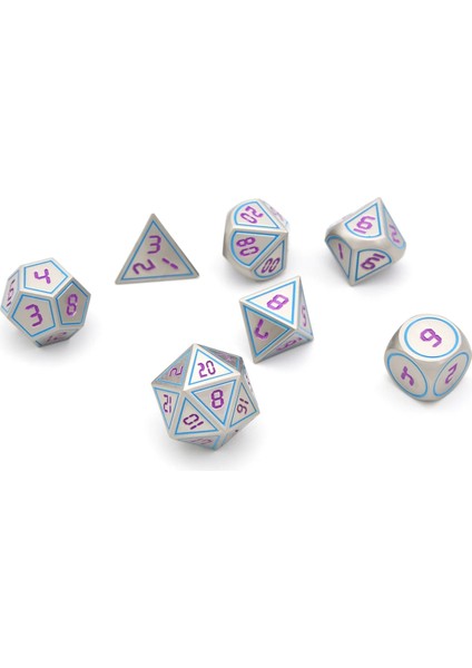 F Stili Zindanlar ve Dragon Için Siyah Çantalı Metal Zar Dnd Rpg Mtg Oyunları D4 D6 D8 D10 D% D12 D20 (Yurt Dışından) indirimleri