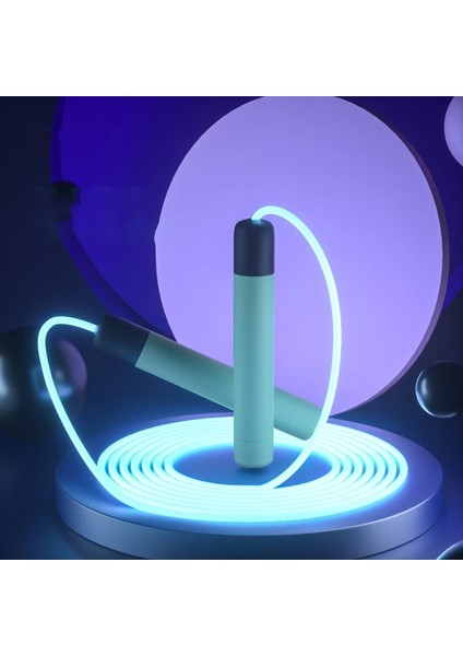 Pembe Sap - Mavi Stil Yeni Atlama Ipi Light Up Gece Sporları Için Ip Atlama Ipi Crossfit Egzersizi Için Parlak Işık Gösterisi Atlama Eğitimi Egzersiz Ekipmanları (Yurt Dışından) modelleri