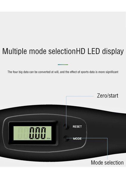 Beyaz Pembe Tarzı Akıllı Elektronik Akülü Atlama Ipleri Dijital Kablosuz Atlama Ipi LCD Ekranlı Sarma Yok Sayma Hızı Atlama Sayacı (Yurt Dışından) indirimleri
