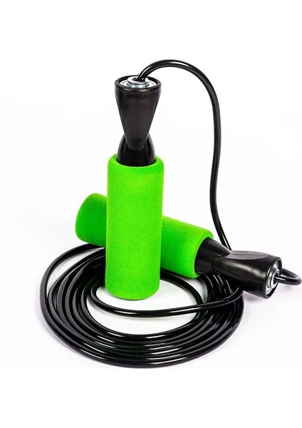 Yeşil Stil Hız Ip Atlama Ağırlık Azaltma Ipi Ip Atlama Hız Eğitmeni Sünger Rulman Ip Ip Atlama (Yurt Dışından)