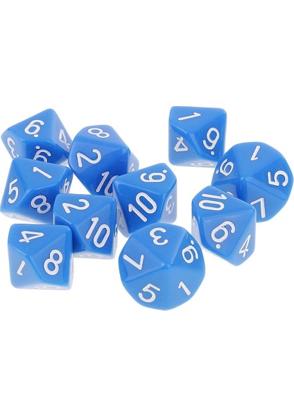 Siyah Stil Ded Zar D10 D&d Oyunları Için Çokyüzlü Zar Dnd Rpg Mtg Zar Aile Partisi Çocuk Oyun Evi Zar (Yurt Dışından) fırsatları