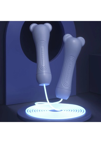 Mavi Stil Aydınlık Ip Atlama Ipi Anaokulu Çocuk Eğitimi Spor Fitness ve Sağlık Şekillendirme Pvc Malzeme Yetişkinler ve Gençler Için Uygun (Yurt Dışından) fiyatları