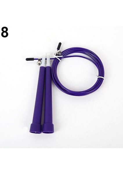Mor Tarzı 80% Sıcak Satış Hız Tel Atlama Ayarlanabilir Atlama Ipi Fitness Spor Egzersiz Kardiyo Aracı (Yurt Dışından)