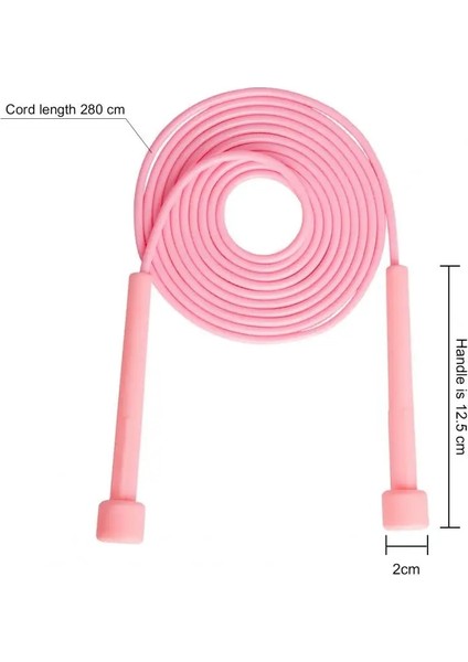 Pembe Tarzı Fitness Aracı Kilo Kaybetmek Yardımcı Fitness Spor Salonu Acemi Taşınabilir ve Dayanıklı Açık Fitness Ekipmanları Için Egzersiz Atlama Ipi (Yurt Dışından) fırsatları